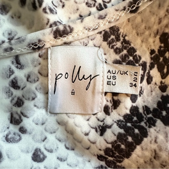 *PRINCESS POLLY* White Viper One Shoulder Bodysuit - Picture 7 of 10